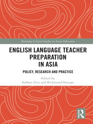 cover image of English Language Teacher Preparation in Asia